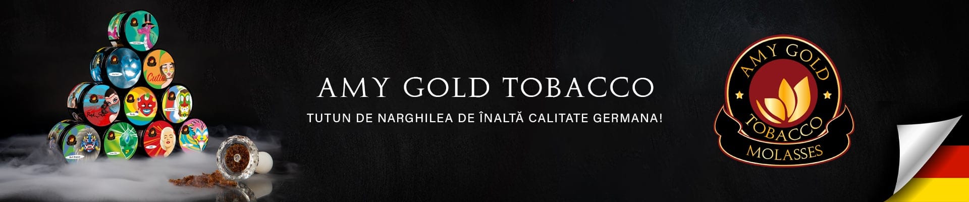 Tutun AMY Gold Premium pentru narghilea