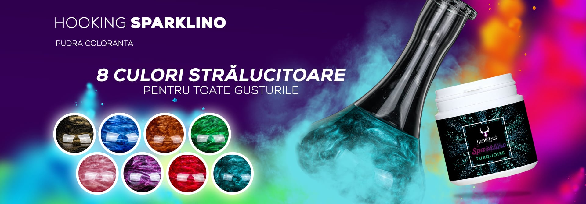 Colorant Sparklino pentru narghilea Colorant Sparklino pentru narghilea