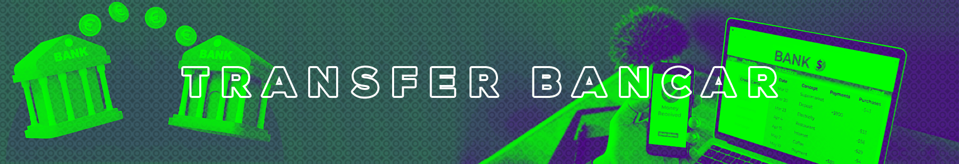 transfer bancar Plata cu transfer bancar direct