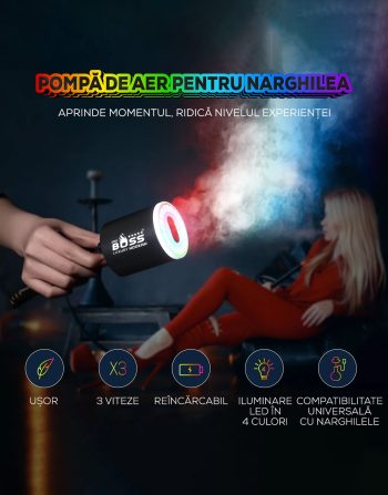 Pompa De Aer Incarcabila Pentru Narghilea