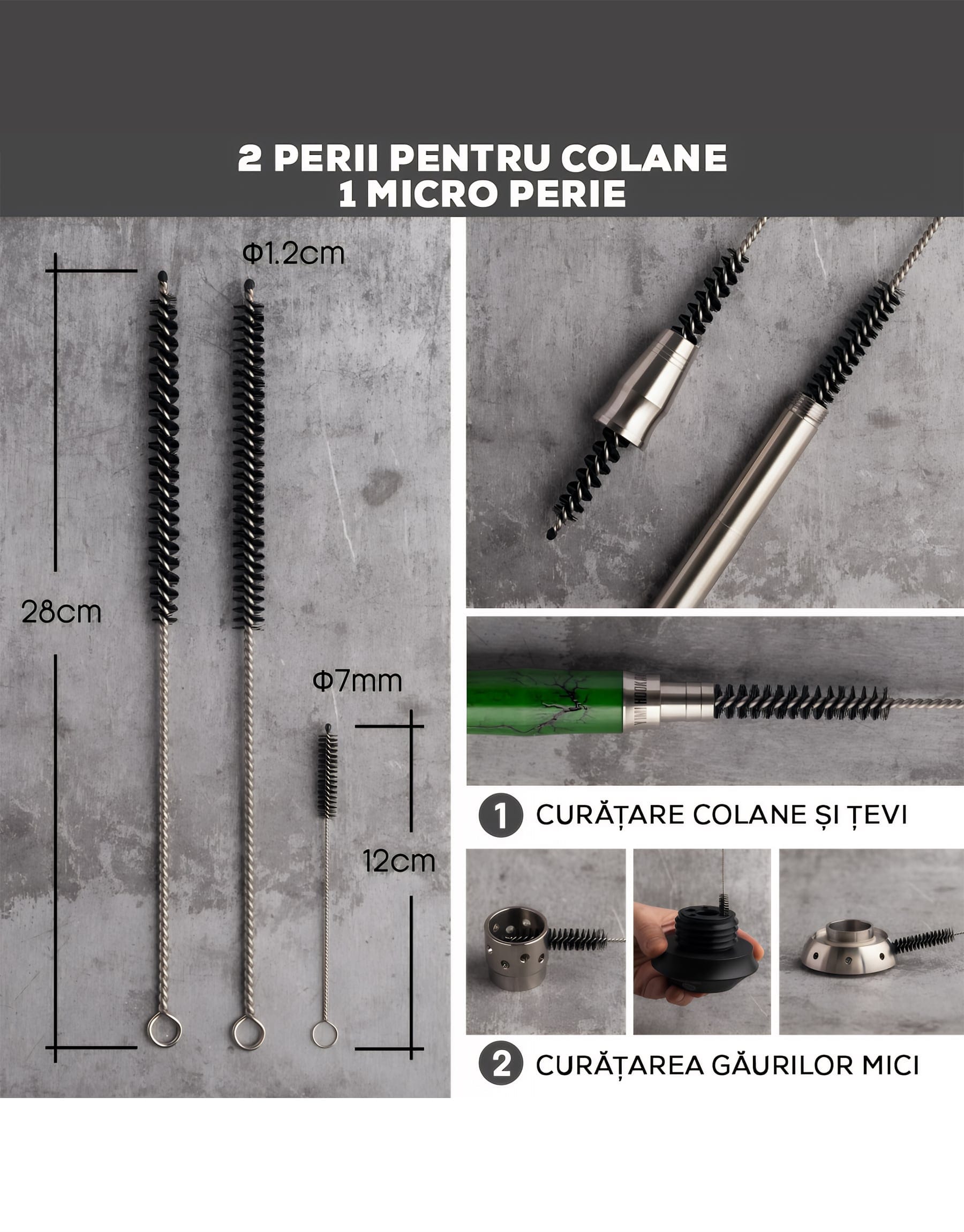 Kit Curatare Profesional Pentru Narghilea Kit Curatare Profesional Pentru Narghilea