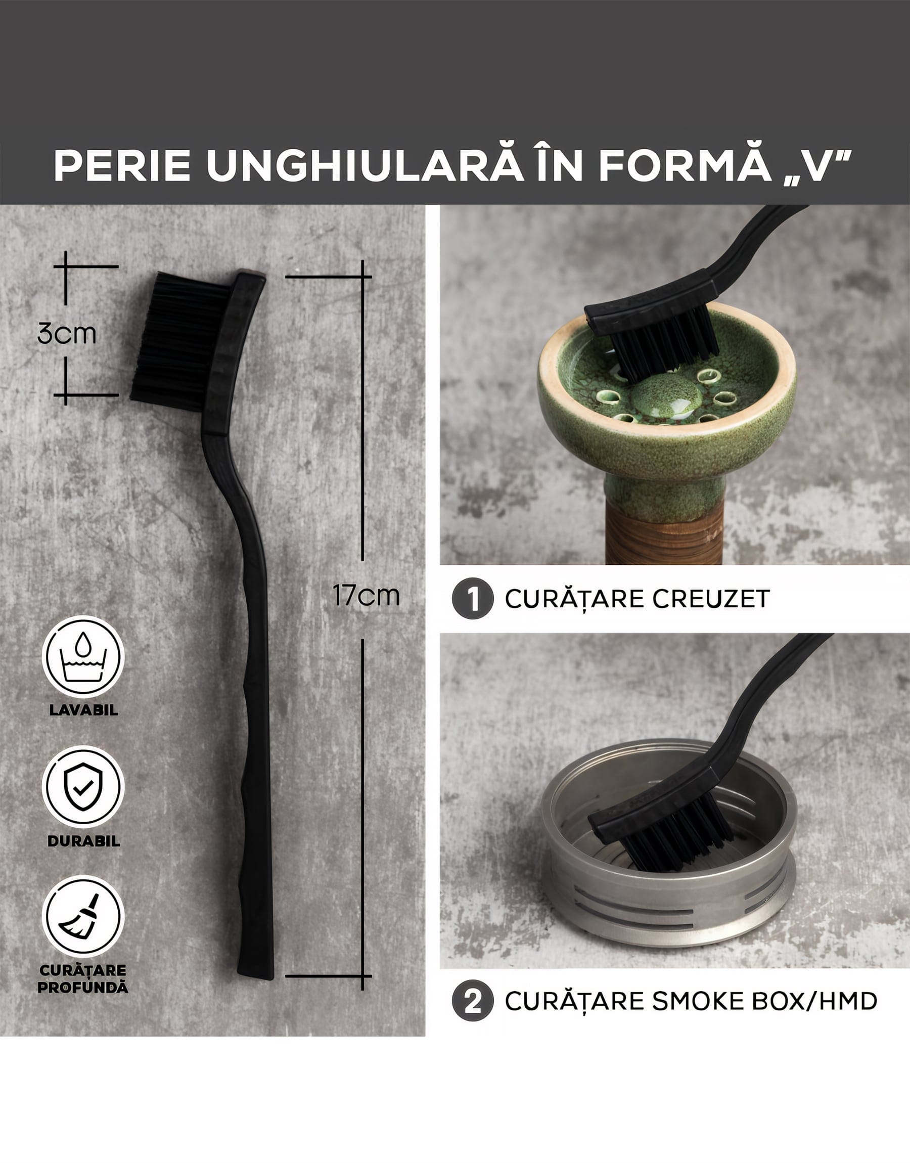Kit Curatare Profesional Pentru Narghilea Kit Curatare Profesional Pentru Narghilea